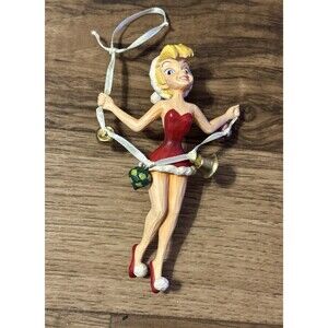 Jim Shore Disney Traditions LET THE SEASON RING Resin Tinker Bell- No Stand